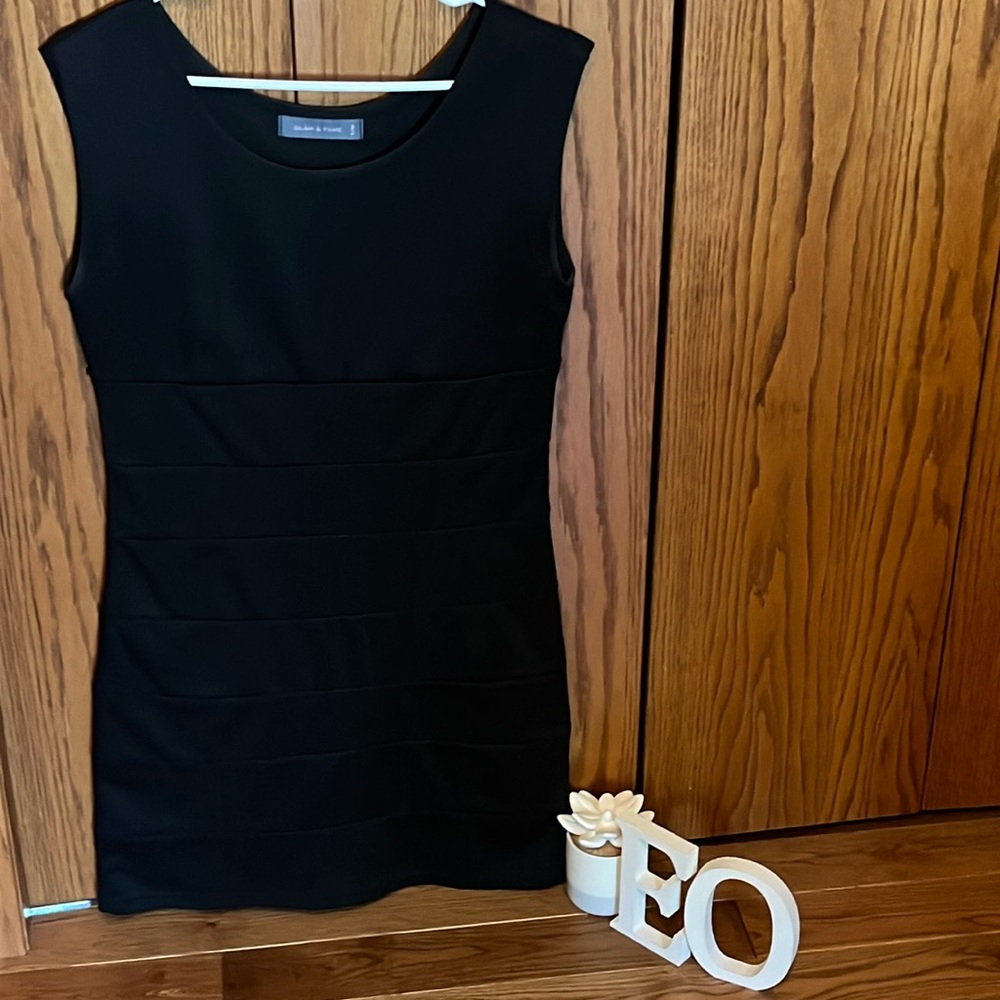 Black Fitted Cocktail Dress